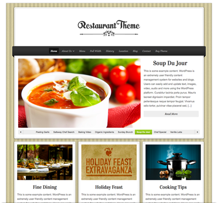 Restaurant Theme