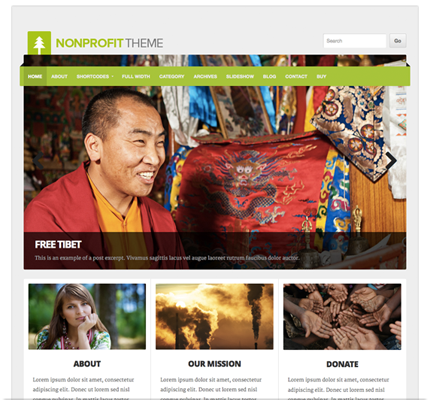 Non-Profit Theme